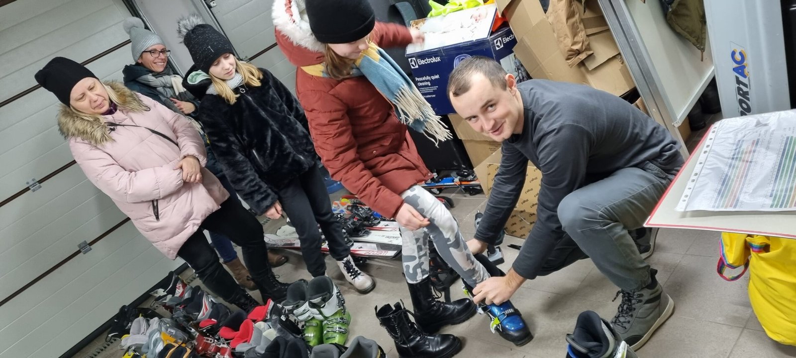 Sprzęt narciarski rozdany!