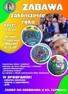 Read more about the article 🌟 ZAPROSZENIE NA ZABAWĘ PARAFIALNĄ 🌟 Dla dzieci z grup duszpasterskich