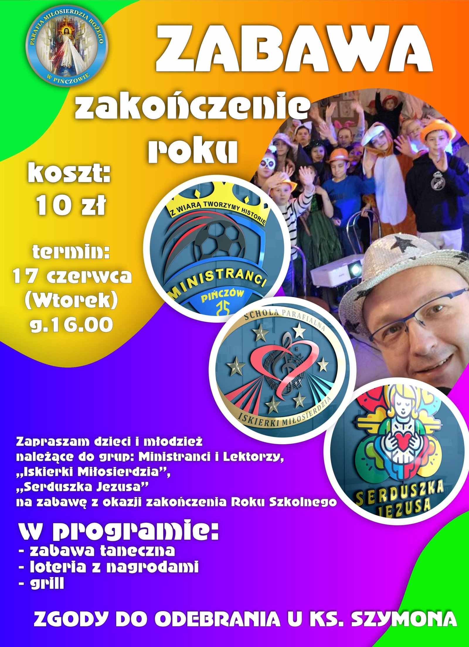 You are currently viewing 🌟 ZAPROSZENIE NA ZABAWĘ PARAFIALNĄ 🌟 Dla dzieci z grup duszpasterskich